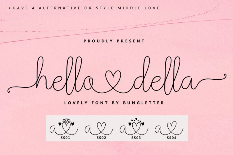 hello della - script lovely example image 1