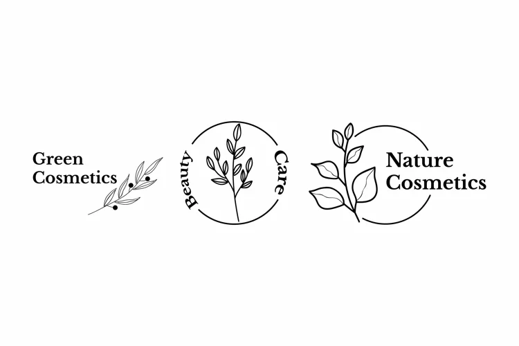 Nature Cosmetics Logo Collection