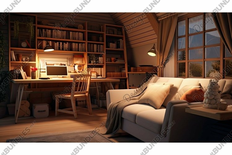 relaxing cozy interior room example image 1
