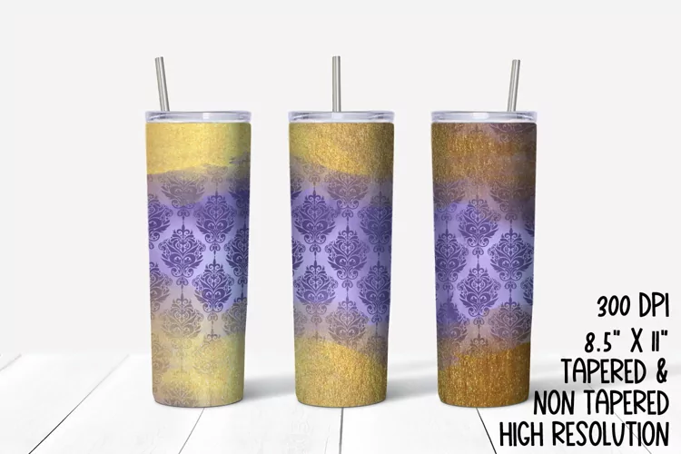 Lavender Spring Sublimation Tumbler