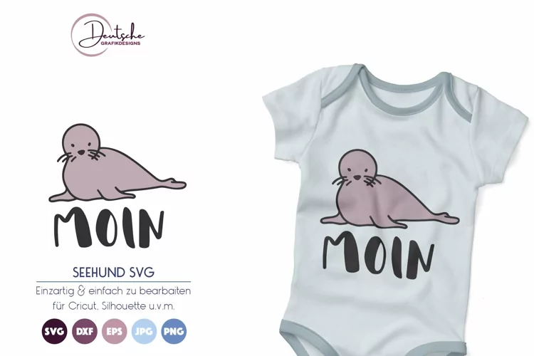 Moin SVG| Seehund SVG