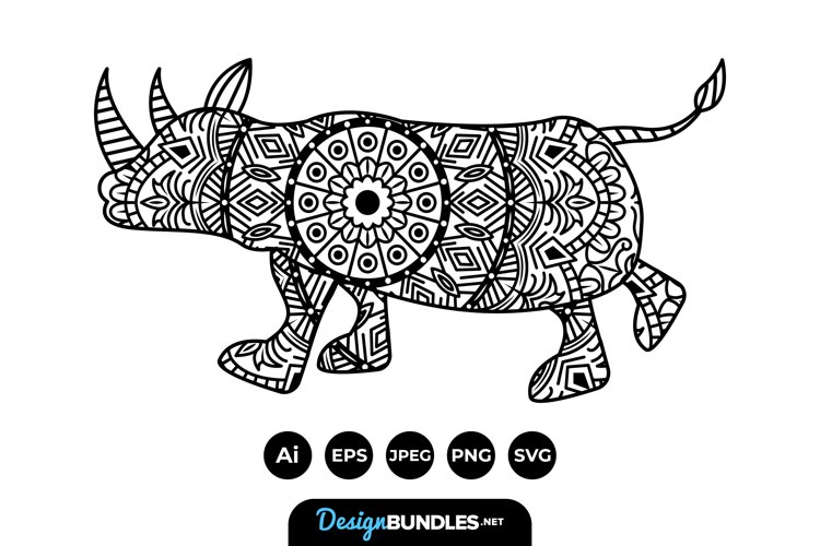 Black And White Animal Clipart Image 14