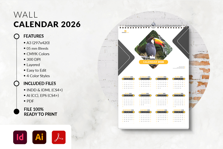 2026 Calendar Printable