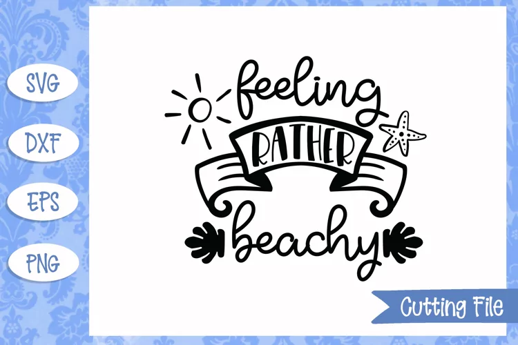 Feeling rather beachy SVG File