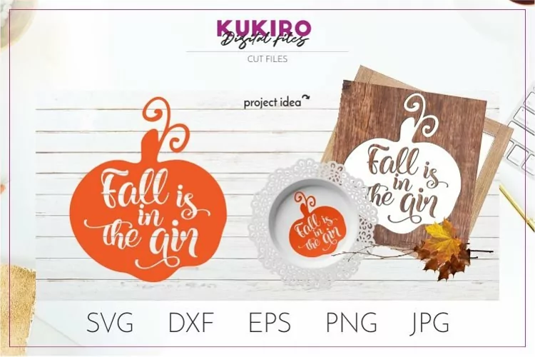Fall is in the air SVG Cut File - Thanksgiving day SVG
