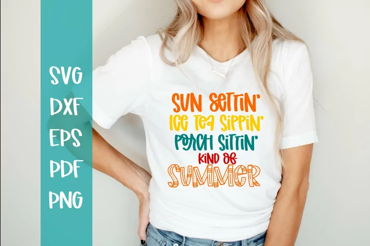 Sun Settin Summer SVG / Summer SVG
