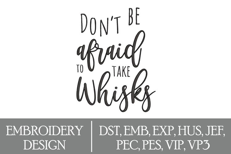 Kitchen Machine Embroidery Design example image 1