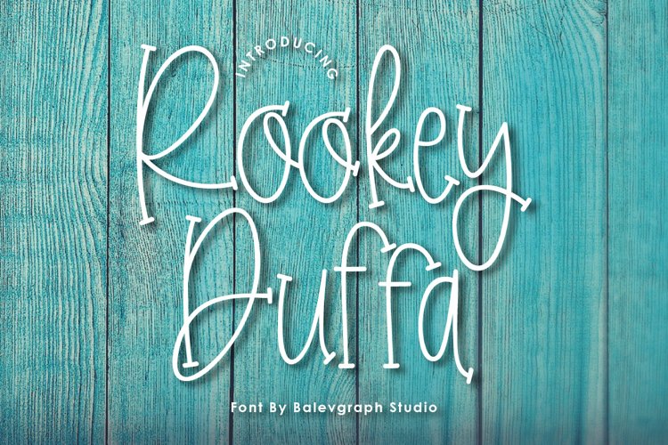 Rookey Fun Handwritten Font example image 1