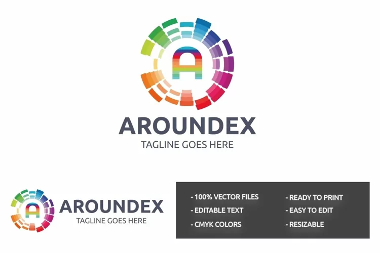 Aroundex A Letter Logo