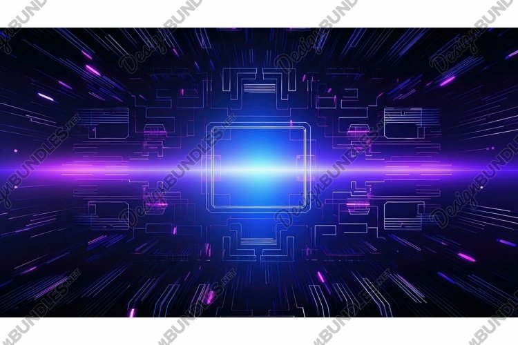 abstract poster futuristic background example image 1