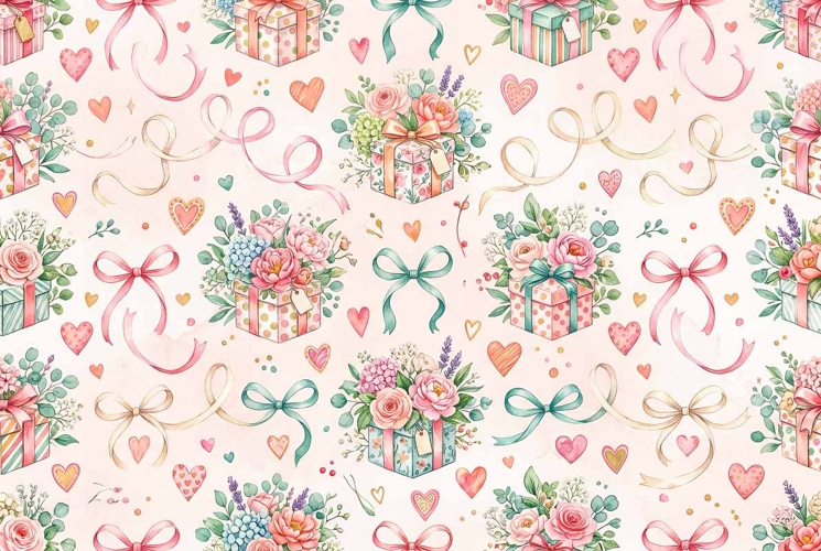 Floral Seamless Pattern Image 5
