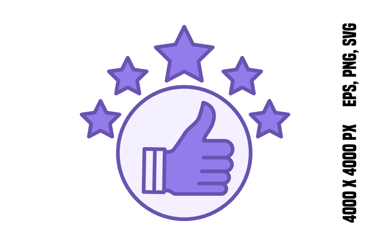 Colored Good Feedback Icon