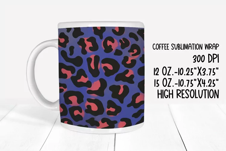 Coffee Mug Sublimation Wrap