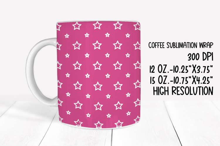 Coffee Mug Sublimation Wrap example image 1