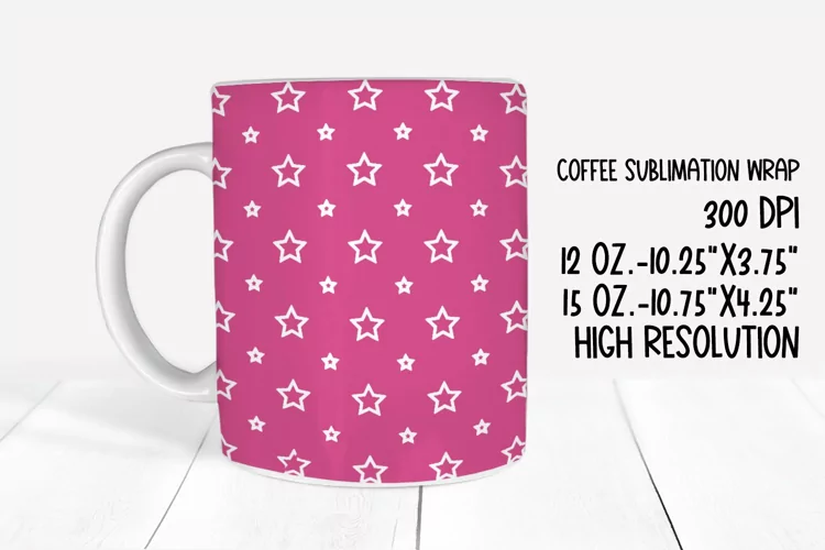 Coffee Mug Sublimation Wrap