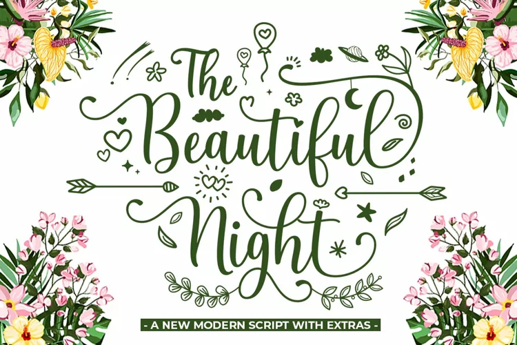 The Beautiful Night Script With Extras