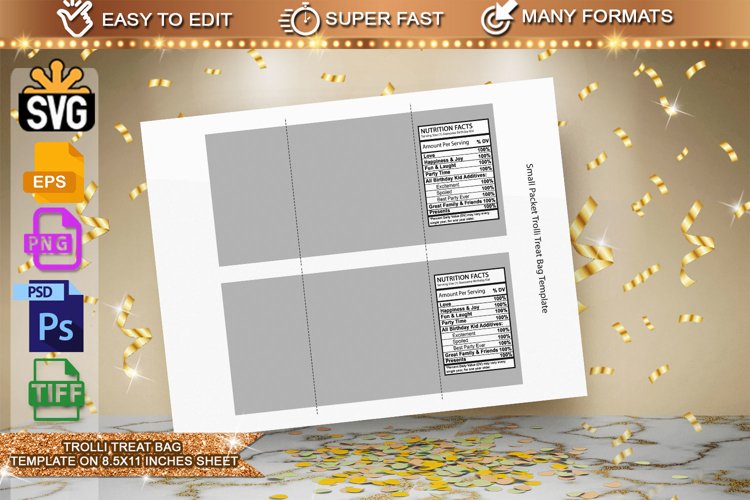Trolli Treat Bag Template example image 1