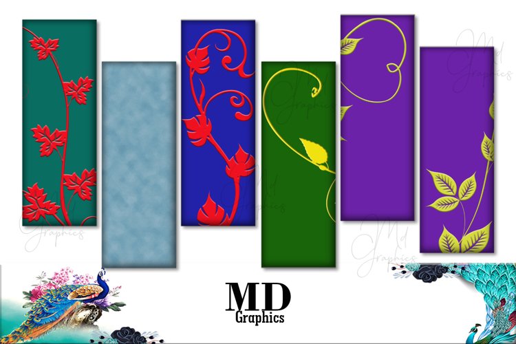 Color Flowers, Digital Flowers Printable, Flowers Images example image 1