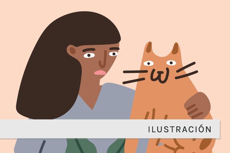 Mujer y Gato example image 1
