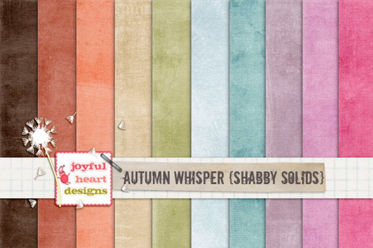 Autumn Whispers {shabby solids} example image 1