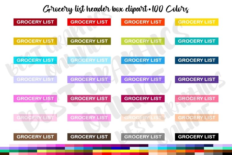 Grocery Clipart Image 10
