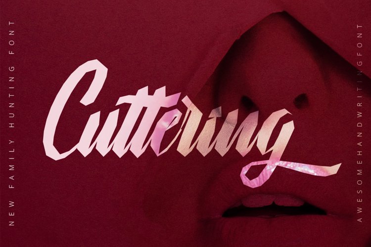 Cuttering Font example image 1