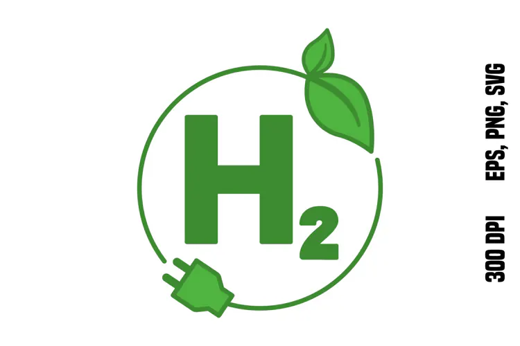 Green Hydrogen Symbol