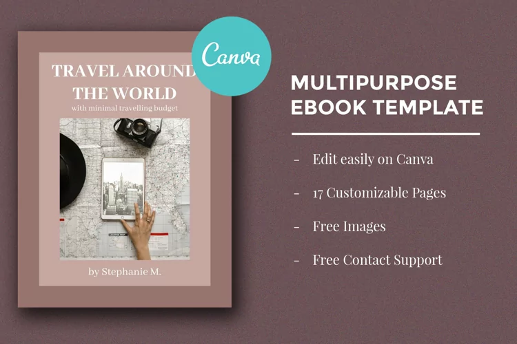 Multipurpose Ebook Template - Edit on Canva