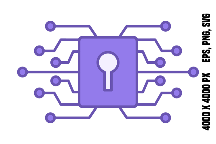 Colored Protection Icon