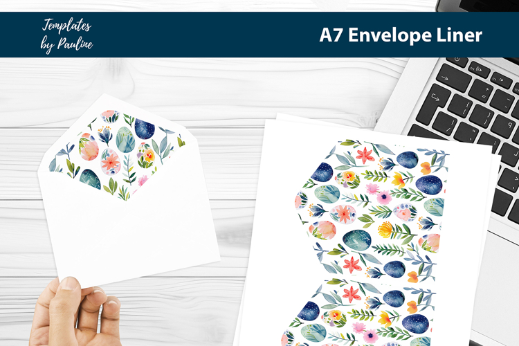 A7 Envelope Liner, Easter Egg Envelope Liner