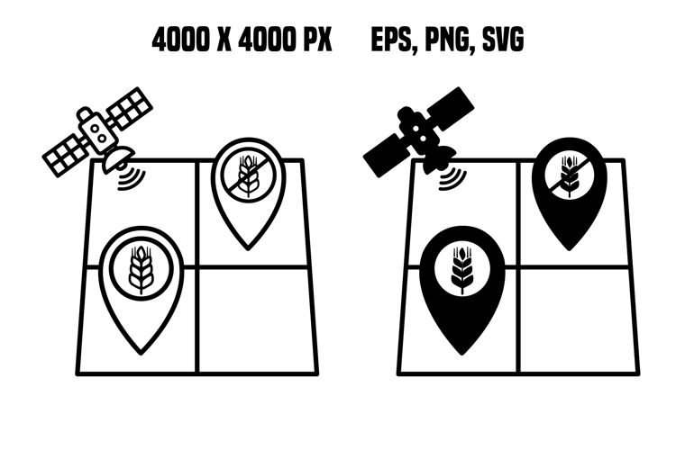 Field Yield Mapping Icons