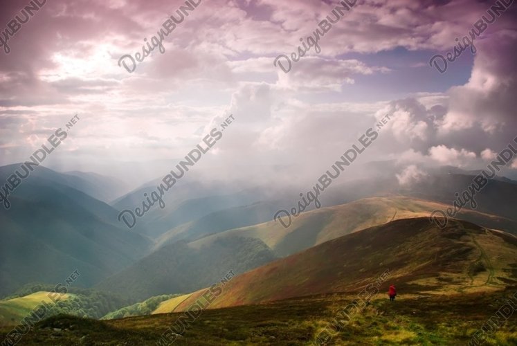 Mountains Clipart Image 6