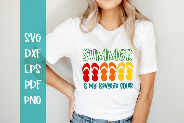 Summer is my a Favorite SVG / Summer SVG example image 1