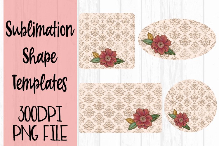 Fall Flower Sublimation Templates