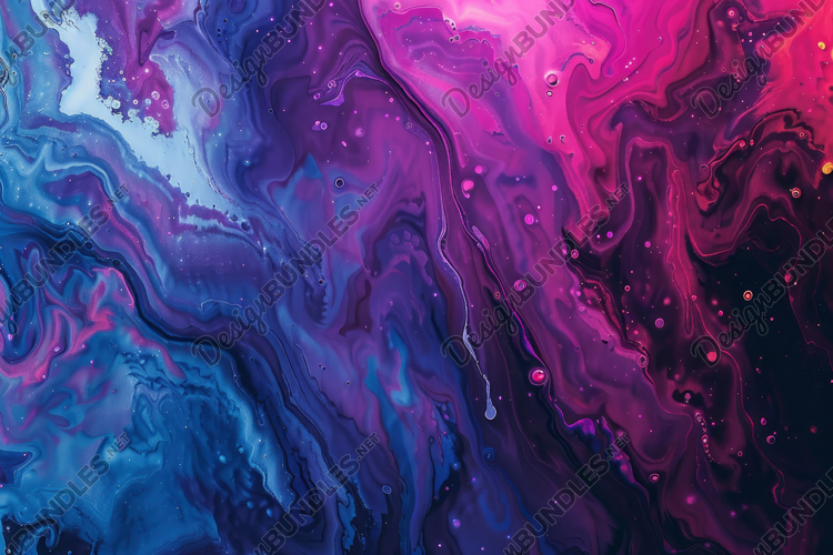 Abstract Fluid Marbling Background Wallpaper