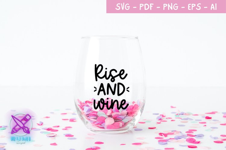 Funny Wine Quote SVG Bundle, Wine Glass Cut File example image 1