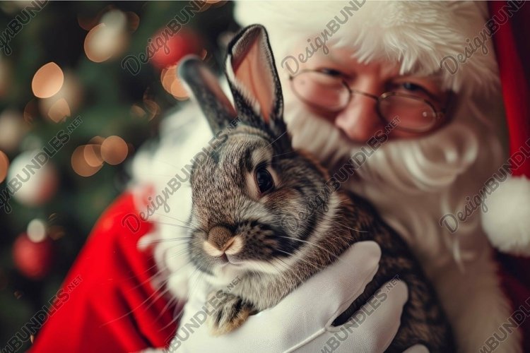 Cute Santa Clipart Image 16