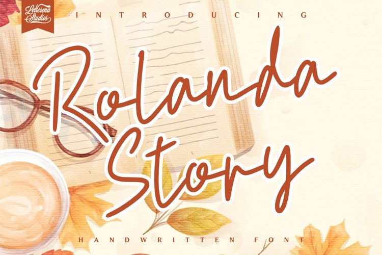 Rolanda Story - Handwritten Font example image 1