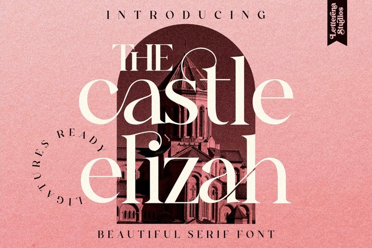 The Castle Elizah - Luxury and Beautiful Serif Font example image 1