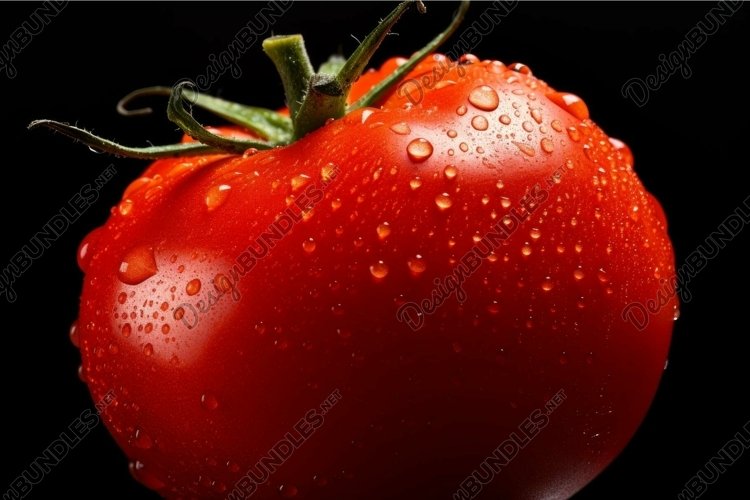 Bright Tomato fresh. Generate Ai
