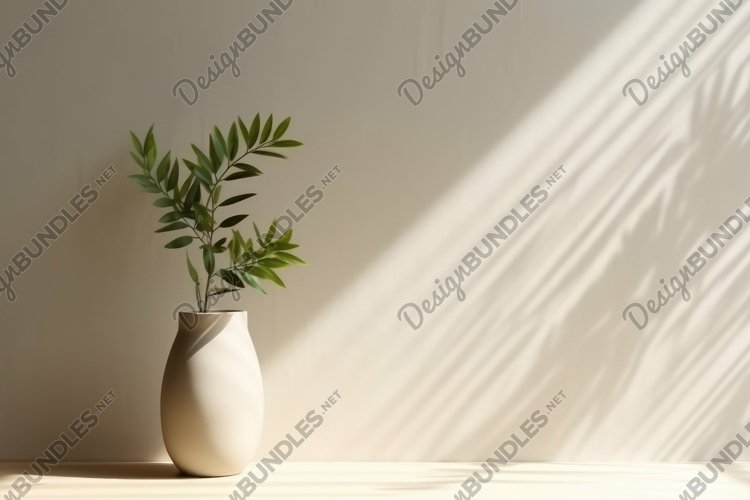 Minimal Background With Long Pot example image 1