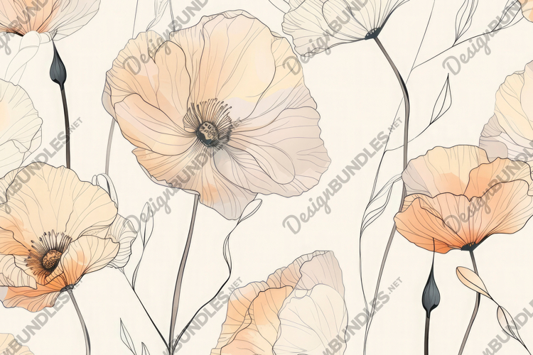 Flowers Texture Image 12