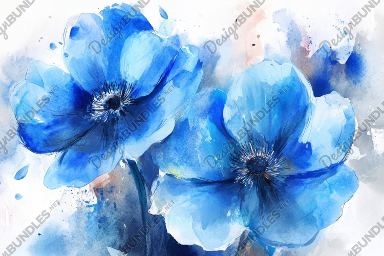 Blue Texture Image 15
