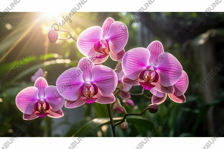 Orchid Clipart Image 19