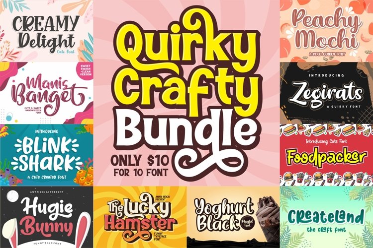 Quirky Crafty Bundle | By Awan Senja example image 1