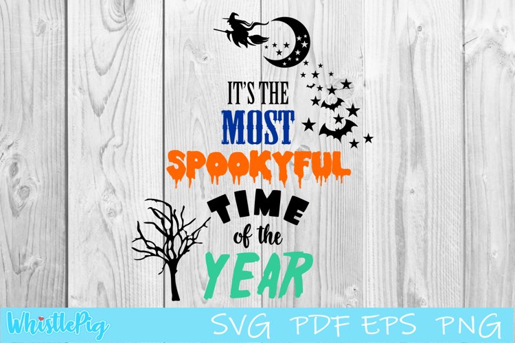 Halloween SVG Halloween Sign Halloween Moon SVG Bat Svg Star example image 1