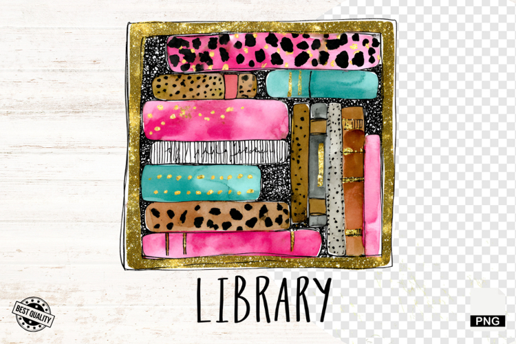 Whimsical Coquette Reading Books PNG - Reading Clipart