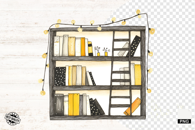 Whimsical Coquette Reading Books PNG - Reading Clipart