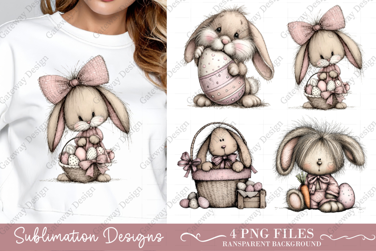 Happy Easter Bunny Clipart