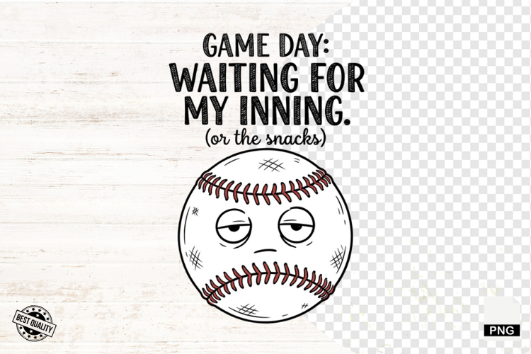 Funny Baseball Png Sublimation - Baseball Clipart